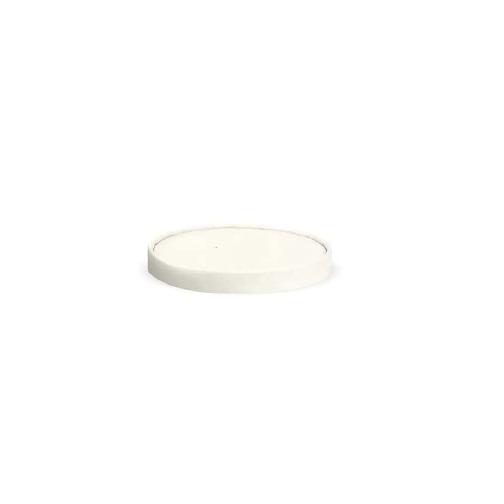 Lid PLA Suits 500ml-1000ml BioBoard Takeaway Bowl - White