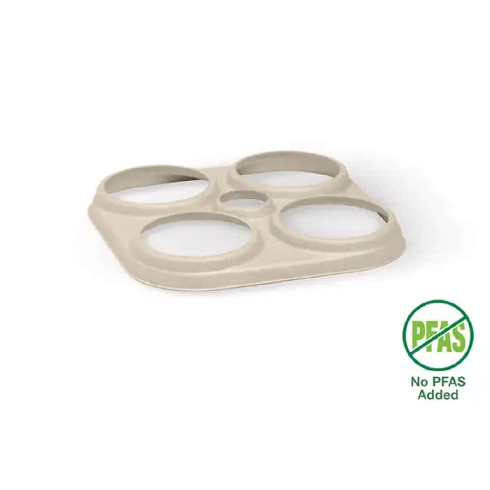 Beer Ring Holder 4-Pack BioCane Natural Plant Fibre