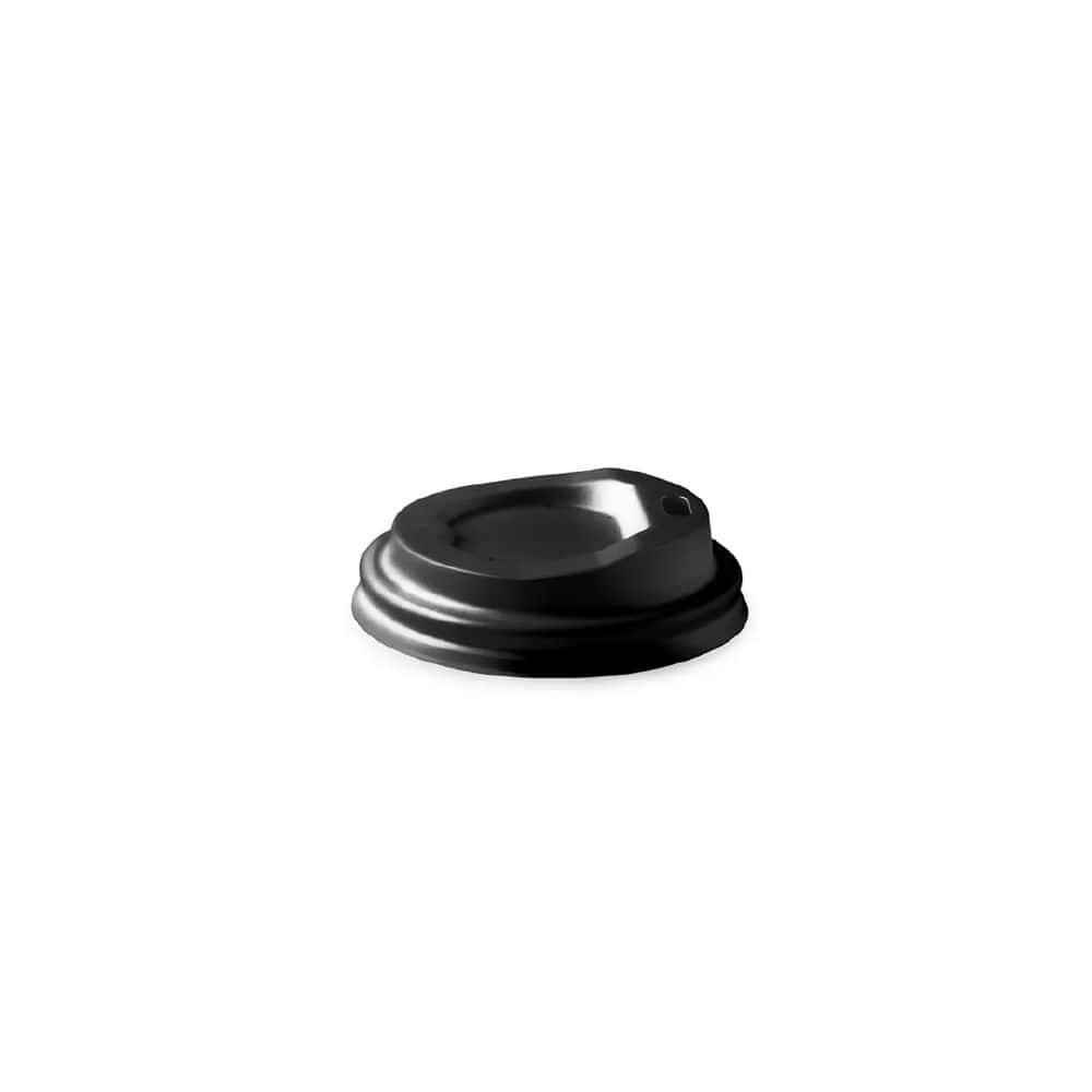 Lid Suits (62mm/4oz) Takeaway Coffee Cup BioCup Black