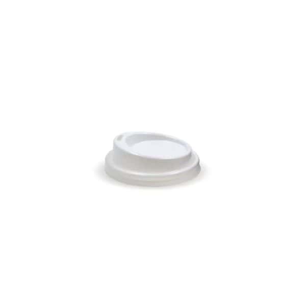 BIOBCL4WV2 Sipper Lid Suits (63mm/4oz) Takeaway Coffee Cup BioCup White