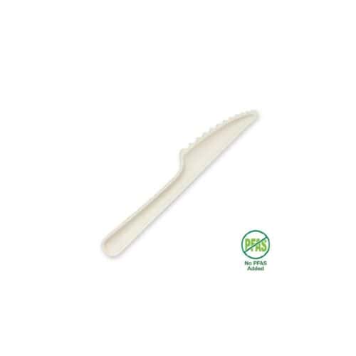 Knife 155mm BioCane White Plant Fibre