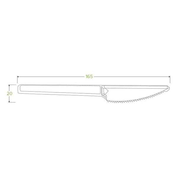 Knife 165mm (6.5") BioPlastic