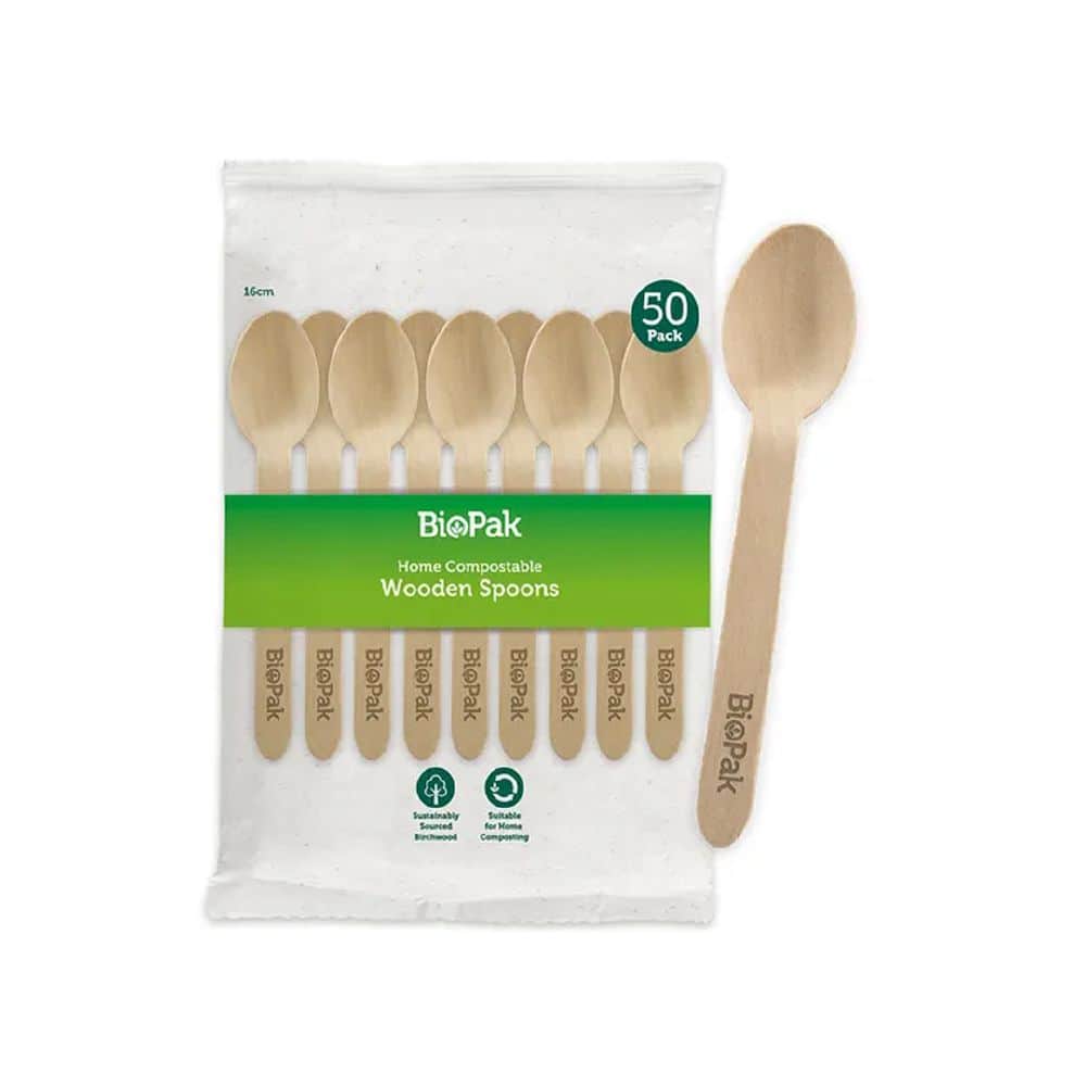 Wooden Fork 160mm Uncoated BioCutlery - Bulk Pack