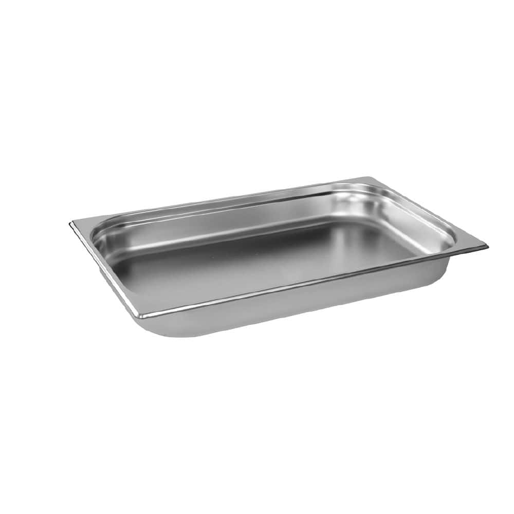 GN Euro Heavy Duty Steam Pan Full Size 1/1 x 20mm S/S Anti-Jam Classik Chef