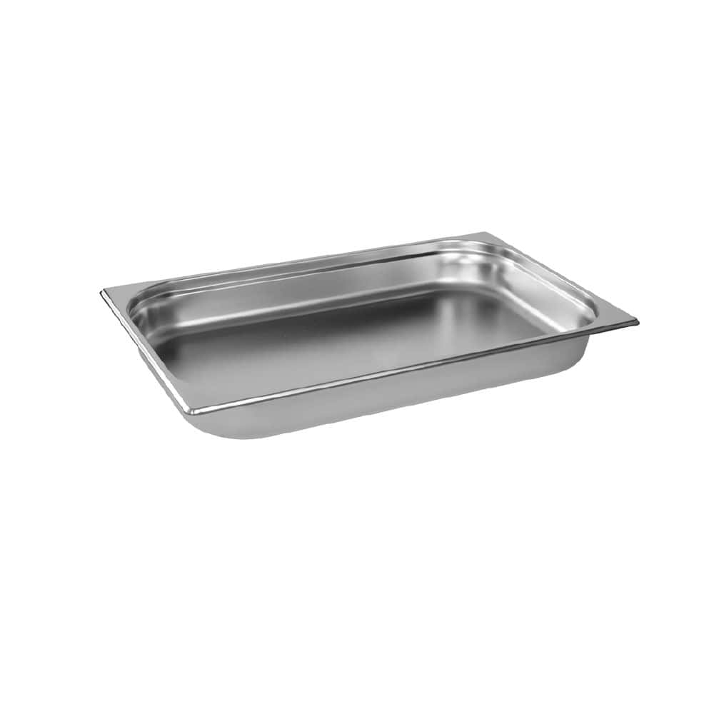 GN Euro Steam Pan Full Size 1/1 x 65mm S/S Anti-Jam Classik Chef