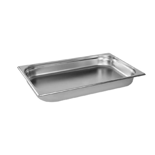 GN Euro Steam Pan Full Size 1/1 x 100mm S/S Anti-Jam Classik Chef