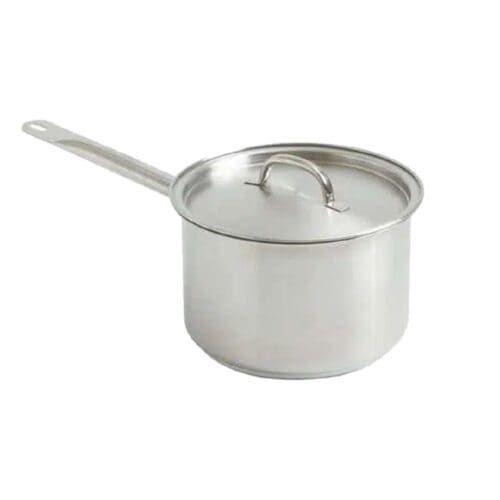 Saucepan Conical 1.6Ltr Heavy Duty S/S Deluxe