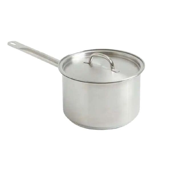 KHSSAUHD25 Saucepan w/ Lid 2.5Ltr 180mm x 100mm Heavy Duty S/S Deluxe