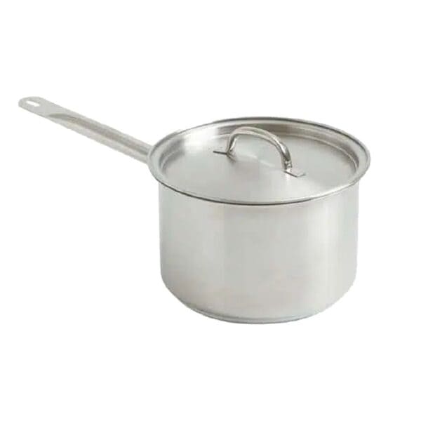 KHSSAUHD33 Saucepan w/ Lid 3.3Ltr 200mm x 105mm Heavy Duty S/S Deluxe