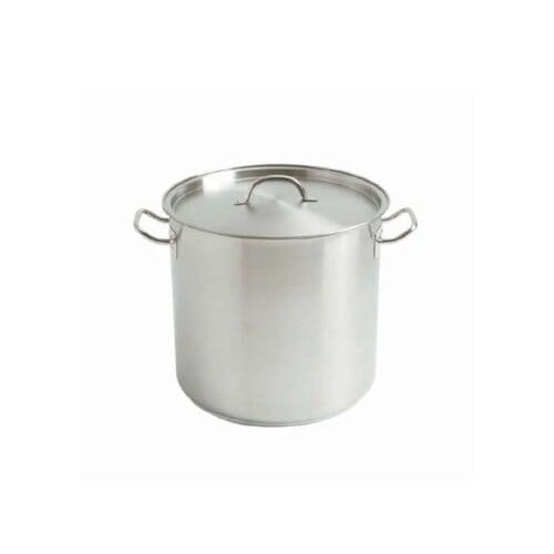 Stockpot & Lid #8 220x200mm S/S Deluxe