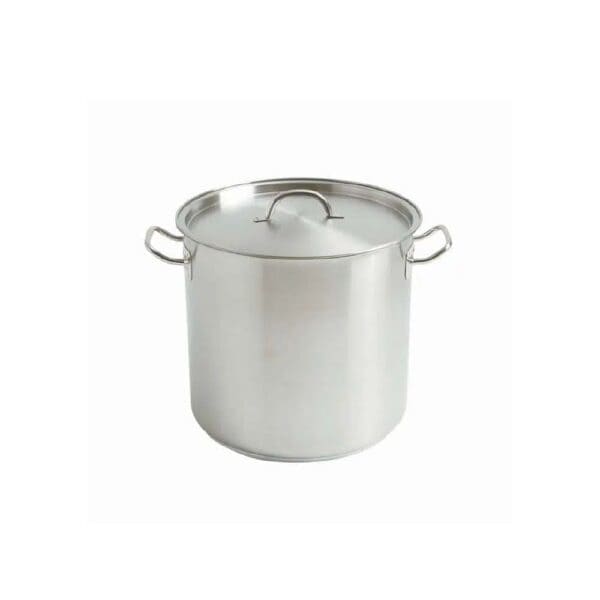 KHSTOSS08 Stockpot & Lid #8 220x200mm S/S Deluxe