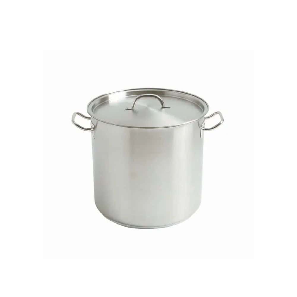 Stockpot & Lid #8 220x200mm S/S Deluxe