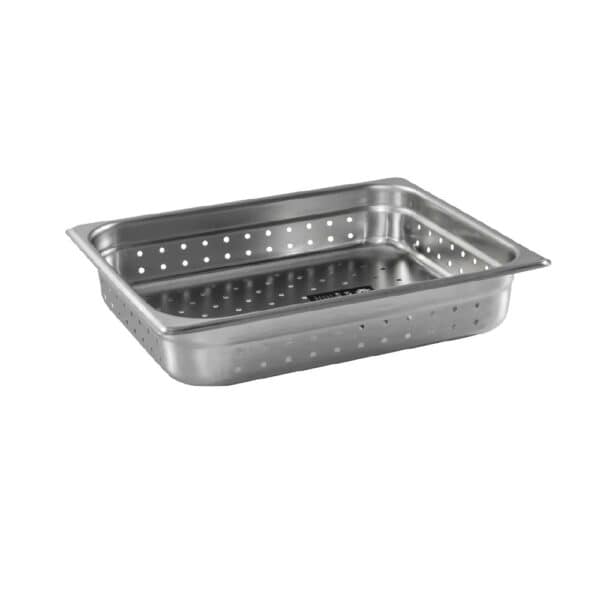 GN Euro Steam Pan Anti-Jam 1/1 x 20mm S/S Perforated