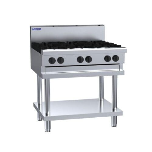 Luus Professional Series 6 Burner Cooktop