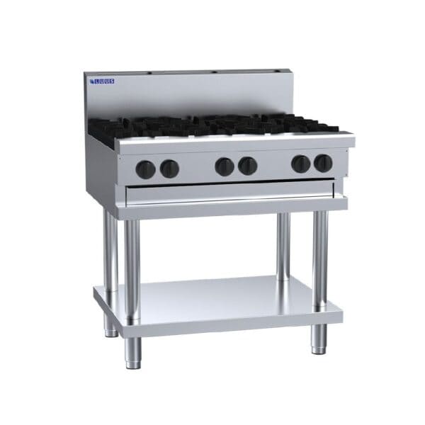 LUCS6BP Luus Professional Series 6 Burner Cooktop