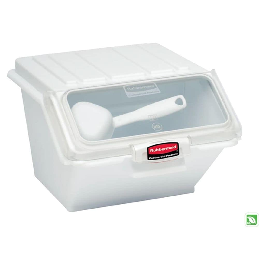 Shelf Ingredient Bin 40cup RUBBERMAID White