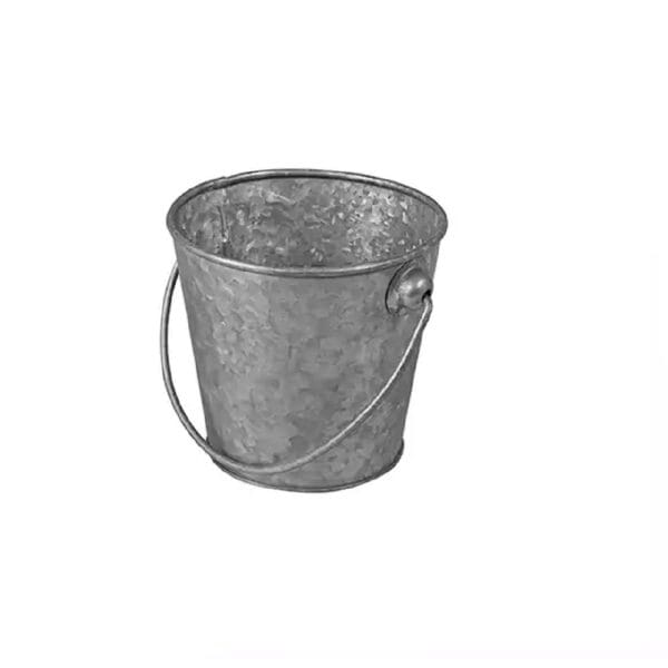 Brooklyn Mini Bucket 1140ml Galvanised Moda