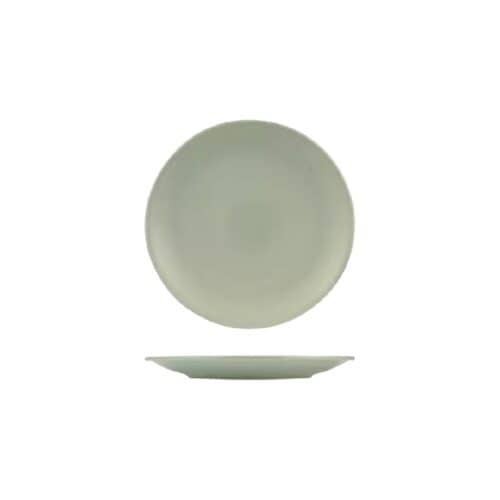 Round Coupe Plate 230mm Pearl Pistachio