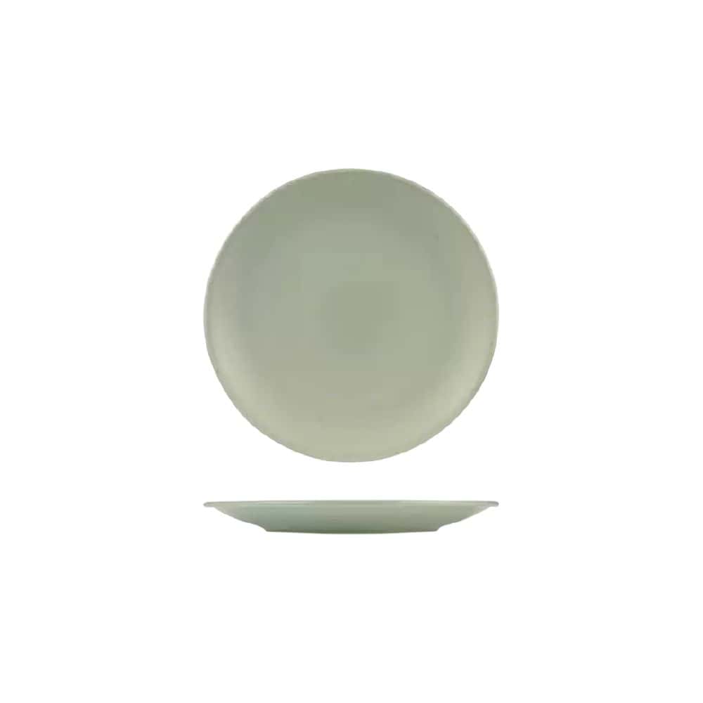 Round Coupe Plate 230mm Pearl Pistachio