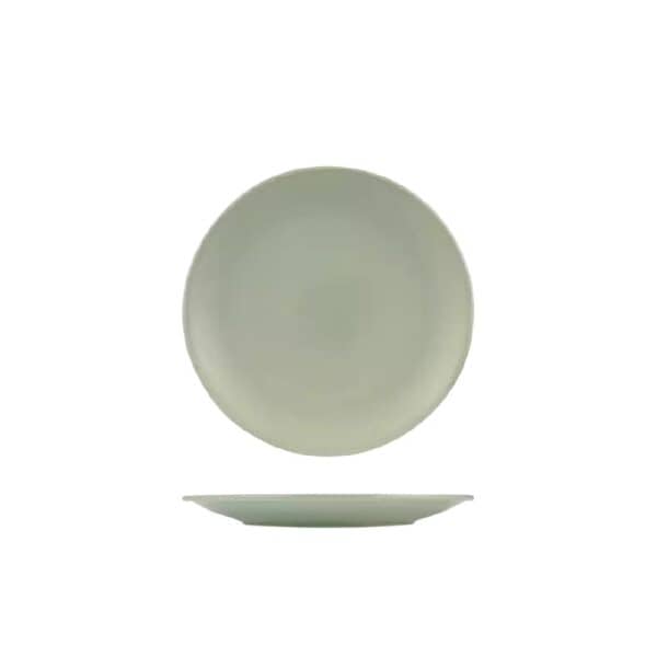 Round Coupe Plate 260mm Pearl Pistachio