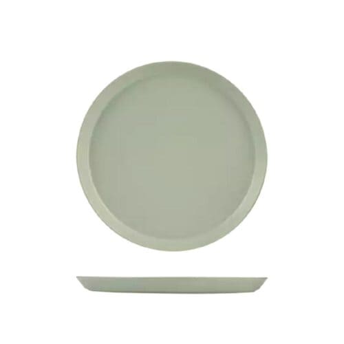 Round Tapered Plate 280mm Pearl Pistachio