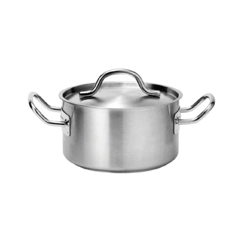 Sauce Pot 4L w/ Lid S/S Tri-Ply Force