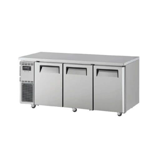 Turbo Air Undercounter Chiller 3 Doors 400Ltr 220V 10A 50Hz