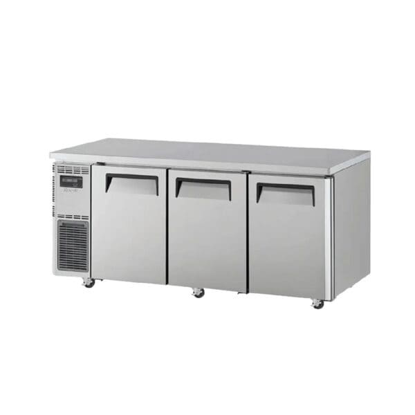 TUKUR183SN Turbo Air Undercounter Chiller 3 Doors 400Ltr 220V 10A 50Hz