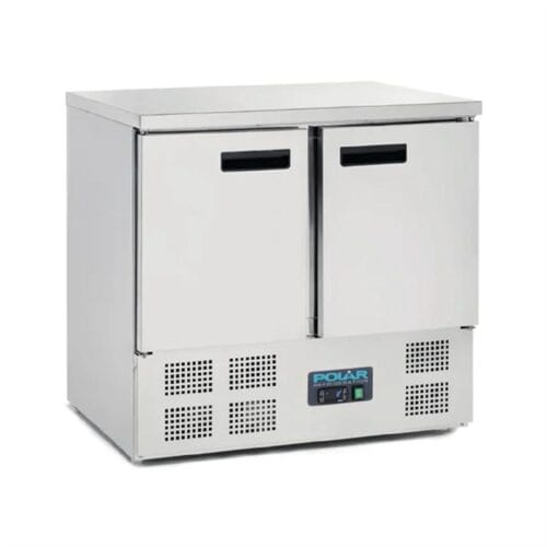 Polar G-Series Double Door Counter Fridge 240Ltr 230V 230W 1.8A 50Hz