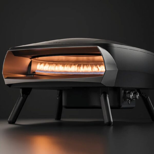Witt Etna Rotante 16" Gas Pizza Oven with Twin Burner & Rotating Stone - Suitable for LPG Gas ONLY