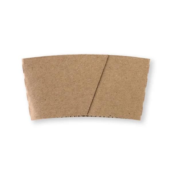 BIOBCS8 Cup Sleeve Suits (80mm) 8oz BioCup Takeaway Coffee Cup - Kraft