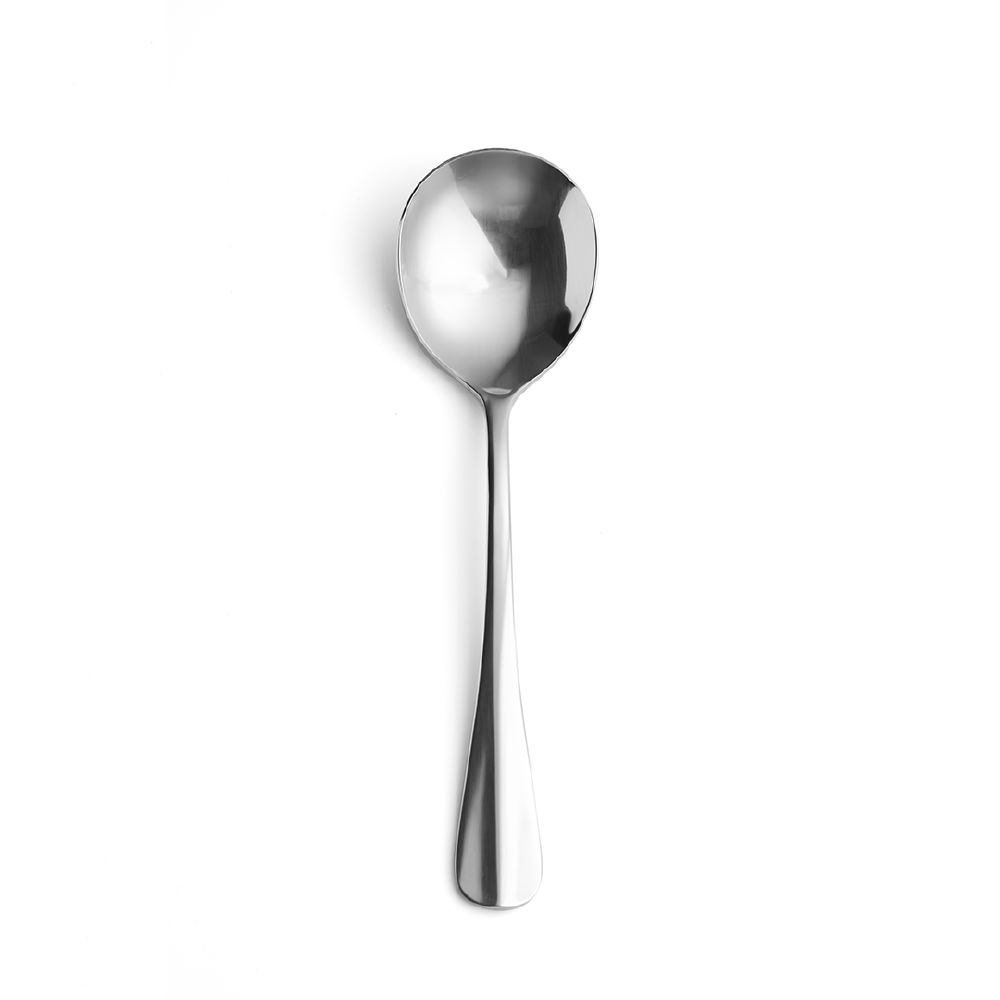 Soup Spoon 180mm Mirror Polished Finish S/S Hudson