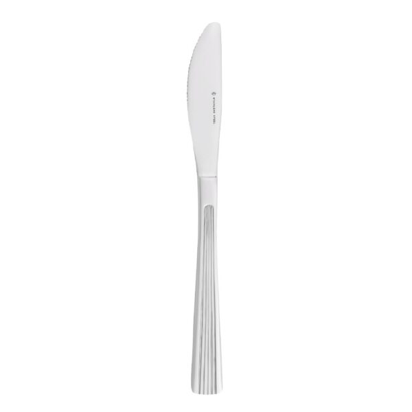 Dessert Knife Plain 200mm Mirror Polished Finish S/S Carlton