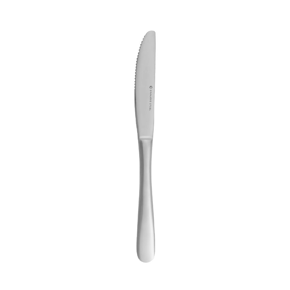 Dessert Knife Serrated 210mm Polished Finish S/S Rye