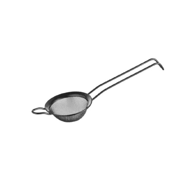 Cocktail Strainer Fine Mesh 80mm S/S Crown Barware - Black PVD