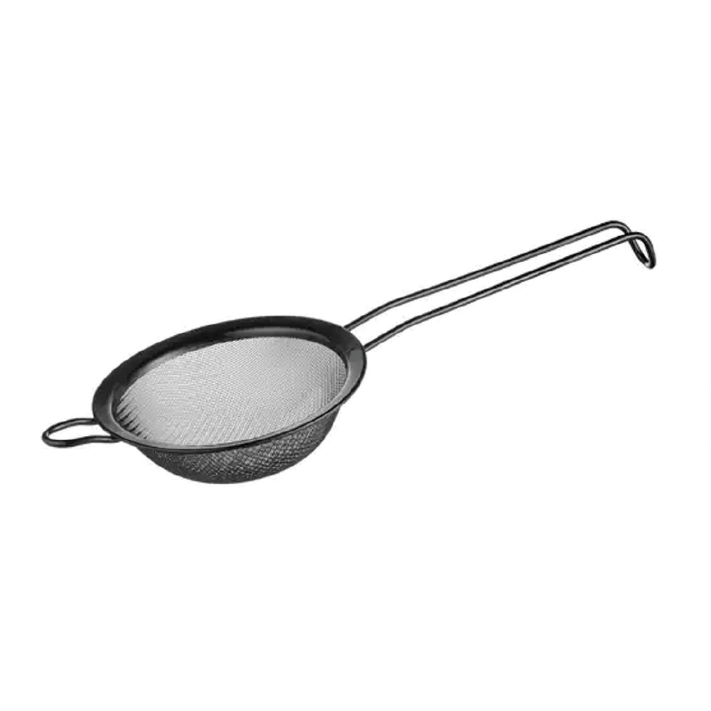Cocktail Strainer Fine Mesh 100mm S/S Crown Barware - Black PVD