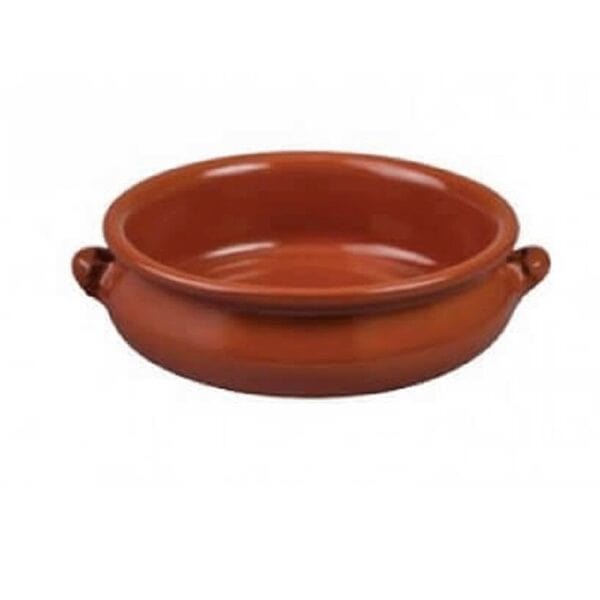 TI930417 Round Casserole 750ml w/ Ear Handles Terracotta