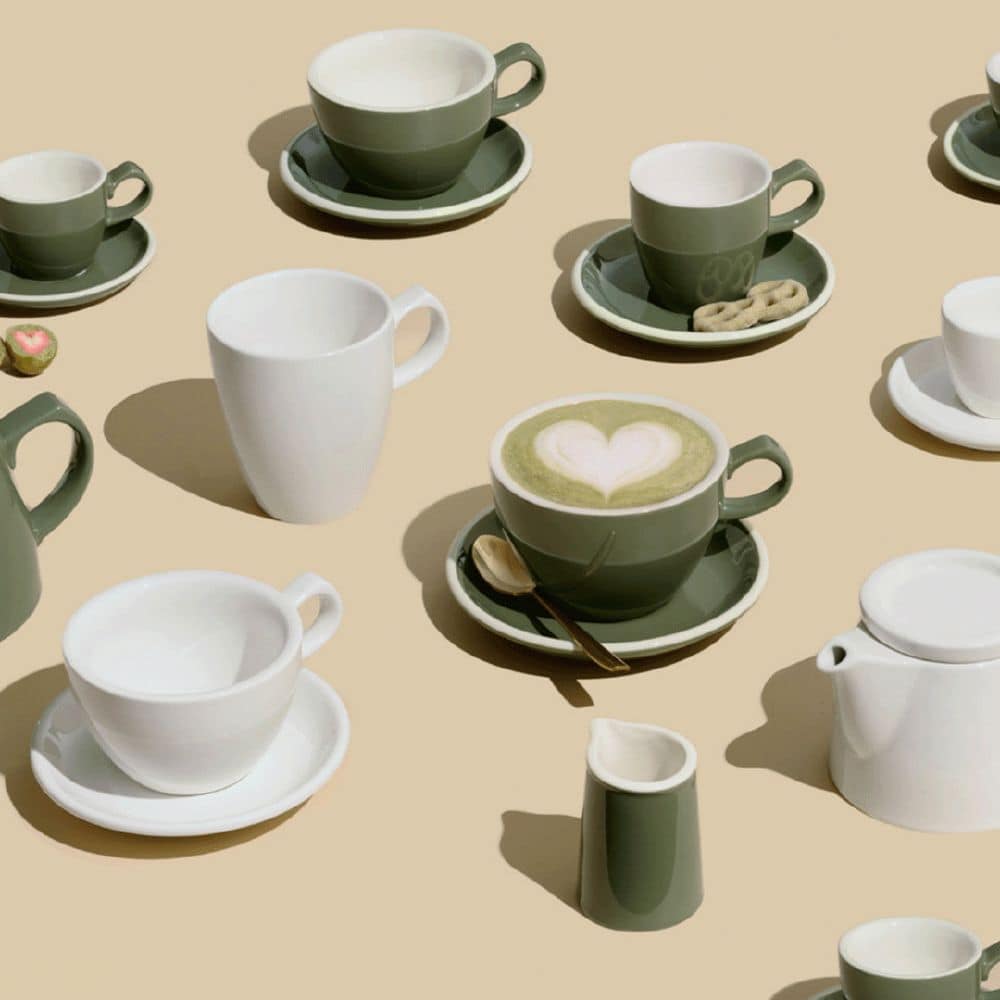 Saucer 142mm Olive Green
