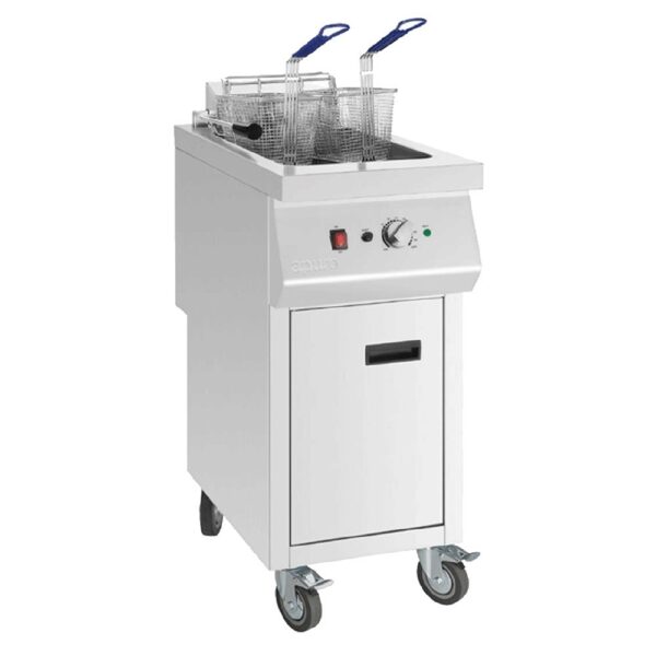 URHU198A Apuro Free Standing Electric Fryer 20L with 2 Baskets 12kw