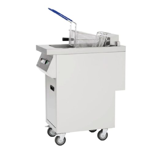 Apuro Free Standing Electric Fryer 20L with 2 Baskets 12kw