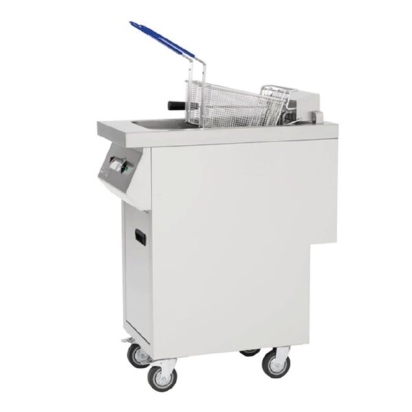 Apuro Free Standing Electric Fryer 20L with 2 Baskets 12kw