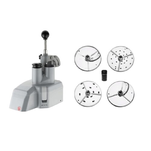 Apuro Bowl Cutter 5L with Vegetable Preparation Attachment & 4 Discs 735w