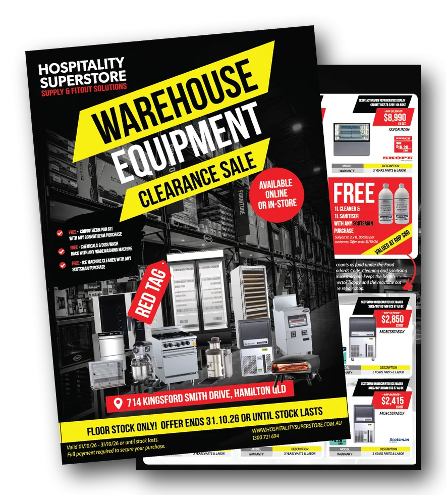 Warehouse Equipment Clearance Sale catalogue